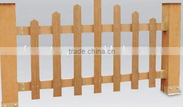 Wpc Wall Wood Plastic Composite (wpc) Picket Fence photo-2