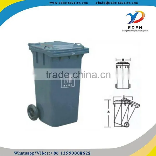 YOUR RIGHT CHOICE Ice Cream Cone Plastic Trash Can Mockup photo-4
