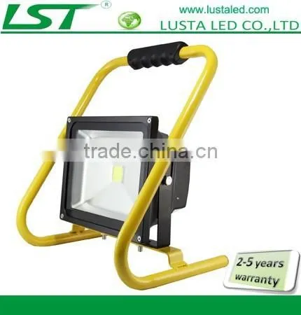 30W LED Flood IP65 Outdoor Portable Battery LED Work Lights 15V DC Dimmable Rechargeable LED Lights photo-2