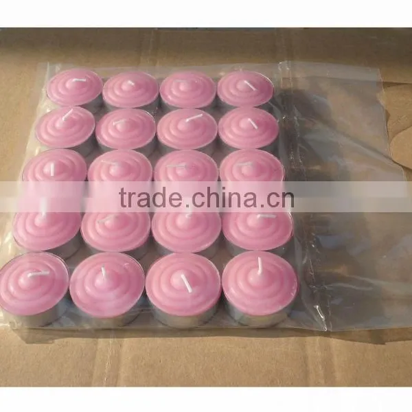 20pcs Colorful Tealight Candle