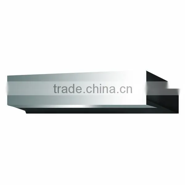 0816-8 Light Lower Glass Shield in Frosted Pyrex Sleek and Clean-lined Wall Sconce 35 Wall Lamp