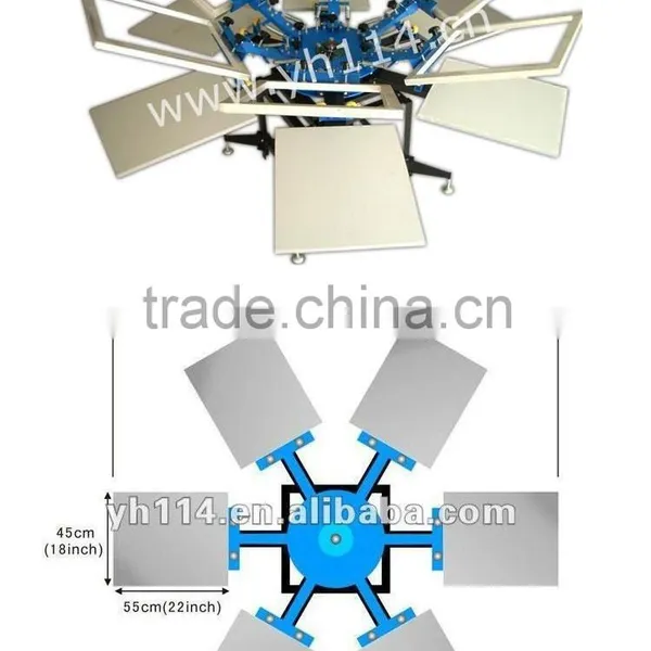 Four Color Four Station Screen Printing Machine photo-2