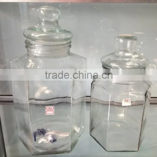 Clear Juice Jar With Lid photo-5