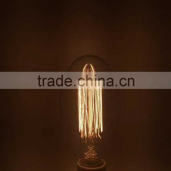 Energy Saving 110V/220V E27 Antique Incandescent Industrial Vintage Edison Light Bulb 40W photo-3