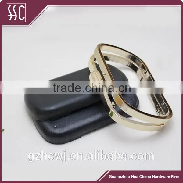 2015 Lastest Metal Clutch Purse Frame With Plastic Shells photo-2