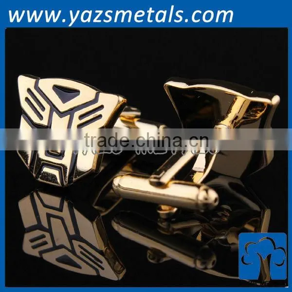 Custom Plating Metal Engrave 3D Skull Cufflinks Manufacturer photo-6
