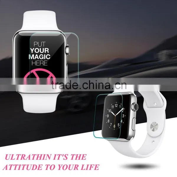 Tempered Glass Screen Protector Case For Apple Watch 42mm 38mm Clear Reinforced Film Ultra Thin For Apple Watch With Retail Box photo-2
