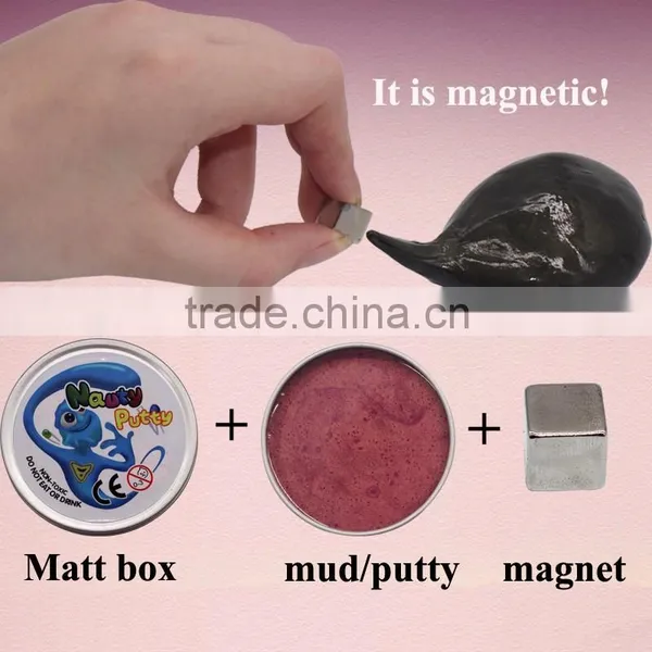 Wisdom Magnetic Putty Plasticine Squeeze Toys Adult Cure for Boredom Office Stress Relief Toys Therapy Putty Toys