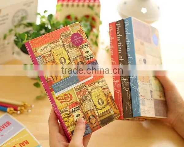 High Quality Notebook Paper Kraft Paper Notebook Hard Cover Notebook photo-4