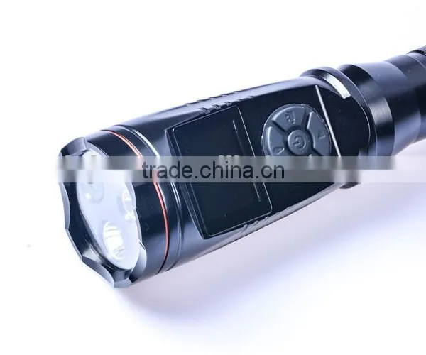 HD Video Recorder Flashlight With Strong Light / Low Light / SOS Function photo-2