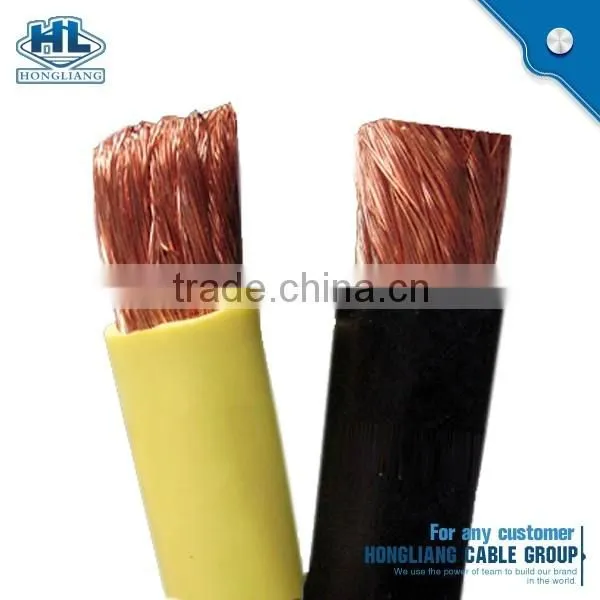 Welding Cable Cca / Copper Conductor Double Sheath Welding Cable IEC81 82 400v 185mm2 photo-3