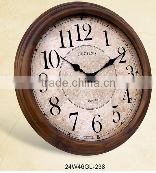 Big Wooden Wall Clock Big Clock Digital Wall Clock photo-2
