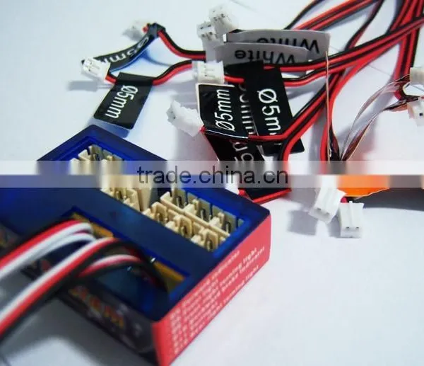 12 LED Flashing Smart LED Light System 2CH 4.8-6V For 1/10 RC Car Truck Tank photo-3