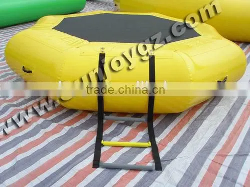 Lower Price Sunjoy Inflatable Floating Trampoline for Chliadren Adult 0.9 PVC in Stock photo-4