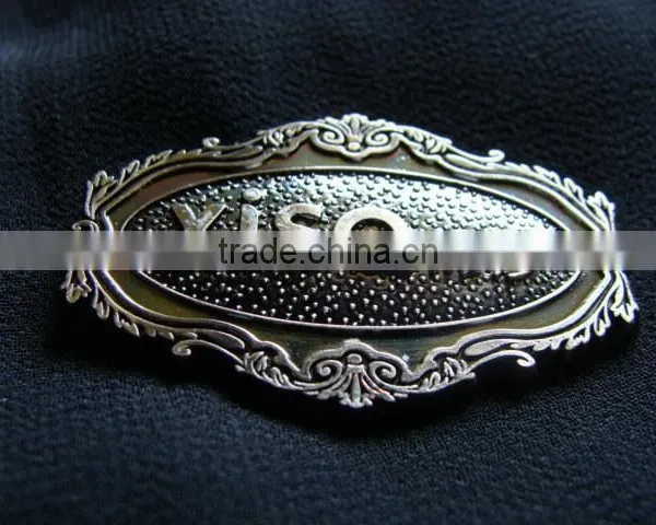 Hot Selling Custom Metal Logo Plate for Handbags photo-2