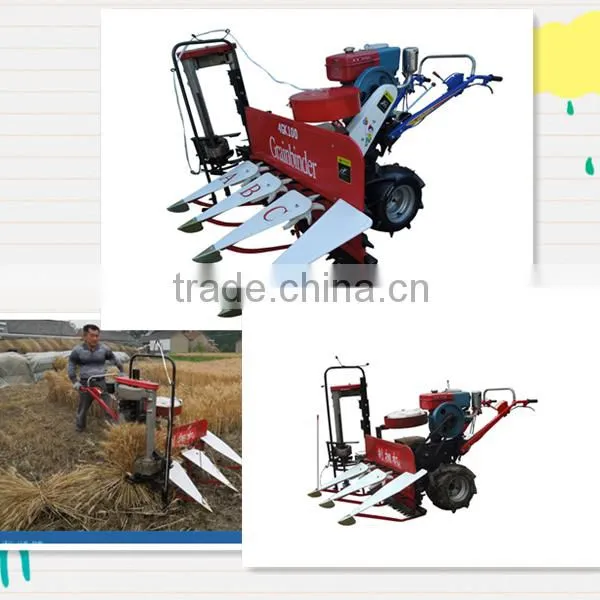 Mini Tractor Wheat Reaper Binder Machine
