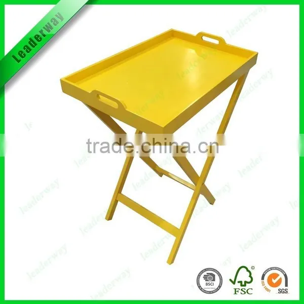 2016 Creative Design Wooden Coffee Round Table photo-3