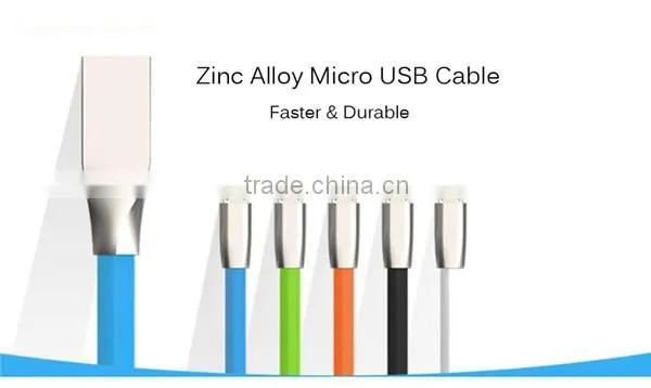 Zinc Alloy USB Data Charger Cable Cord Line for IPhone 6S 5S 5 6 Plus i Pad IPod photo-5