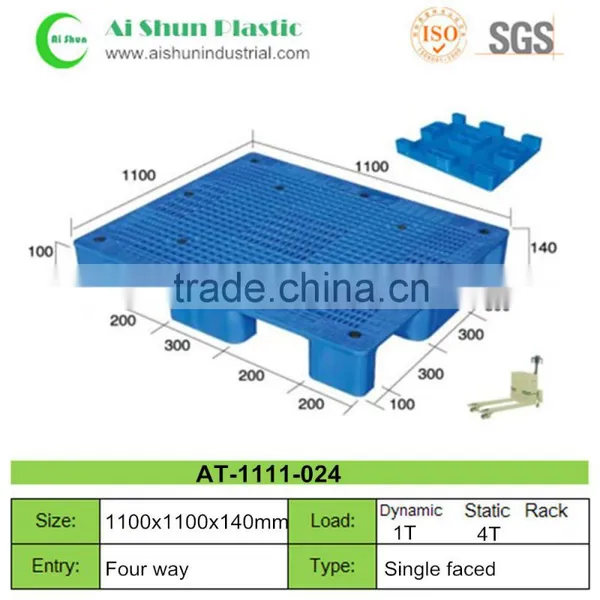 Mesh Top Recycle Plastic Pallet Timber