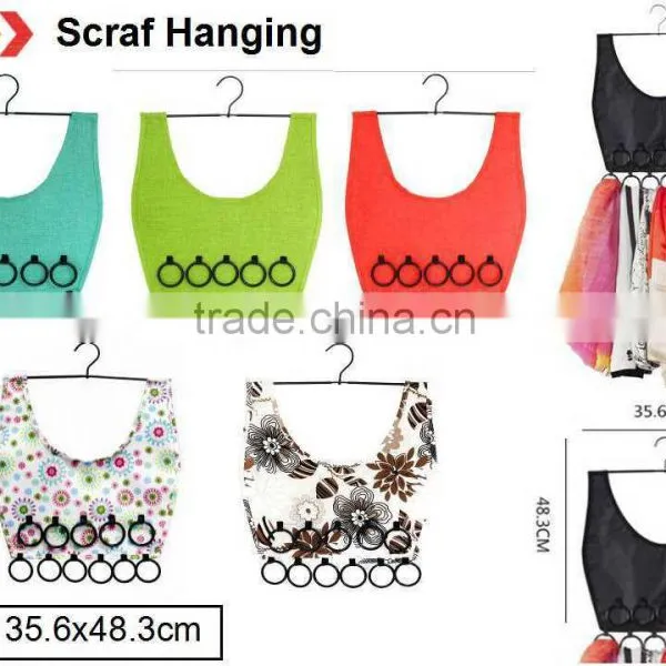 Like-linen Fabric Hanging Handbag ,storage Basket photo-4