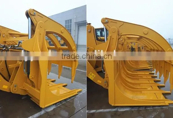 Professional Manufacture Muti-function Attachment Grasp Fork, Grass Grapple for Sale