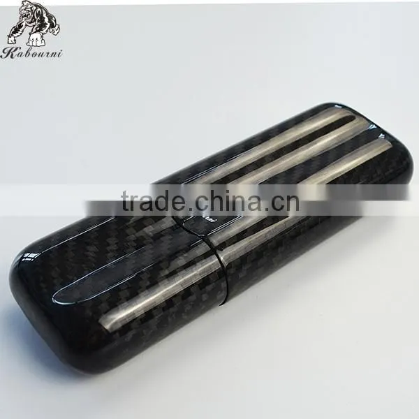 Hot-selling Portable Best Quality Travelling Pure Carbon Fiber Cigar Case Cigar Packaging for Business Man photo-6