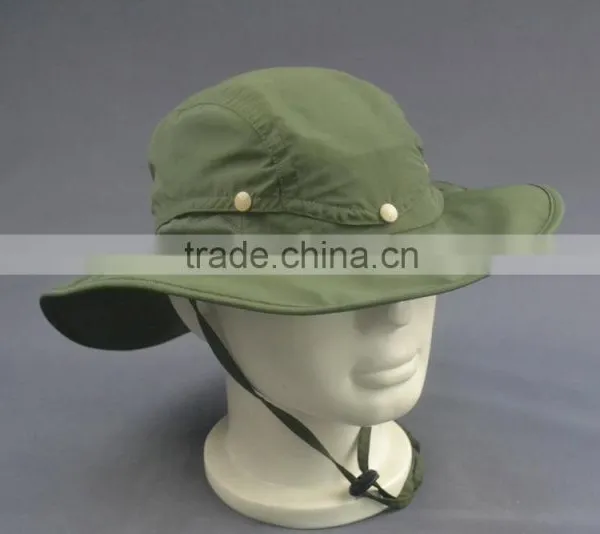 Army Green Bucket Hat for Split photo-5