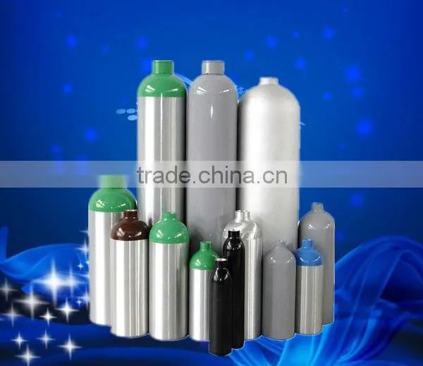 High Pressure Aluminum Alloy Oxygengas Cylinder Air Cylinder photo-3
