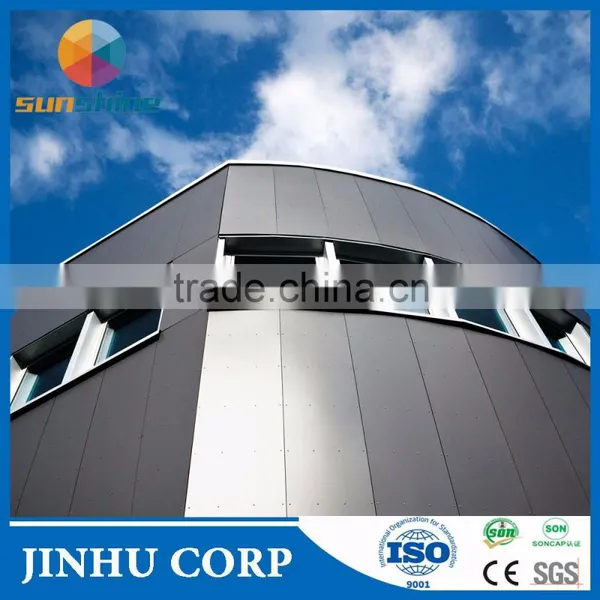 4mm Breakable pe Core Exterior Alushine Aluminium Composite Panel photo-6