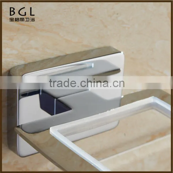 17638A Wall- Mounted Chrome Bathroom Fittings Zinc Bathroom Soap Dispenser photo-4