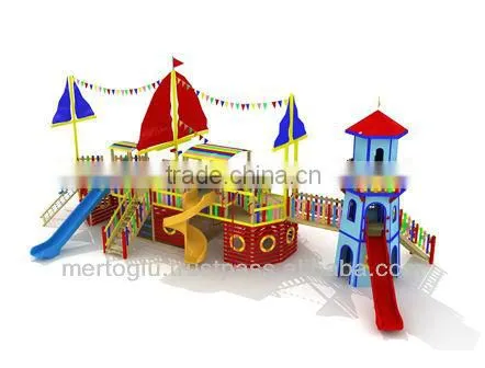 Wooden Children Playground Equipment photo-2