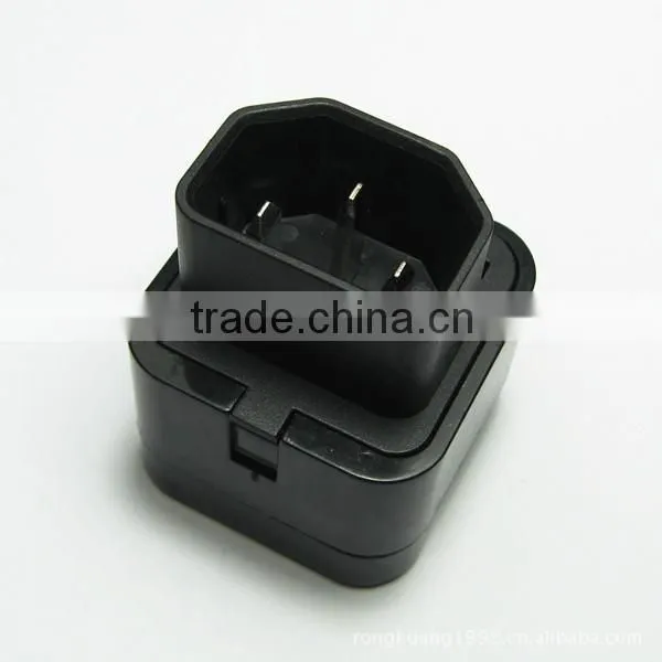New Hot Selling Products 2016 Universal Socket to IEC 320 C14 Male Convertible Plug With Socket photo-3
