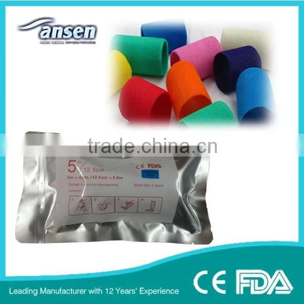 Hot Selling Moisture Resistant Medical Consumbles Orthopedic Fiberglass and Polyester Casting Tape