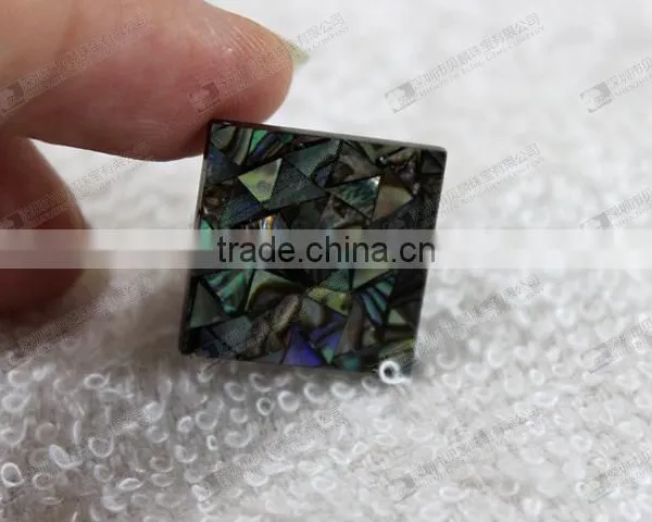 Natural Abalone Mosaic for Jewelry Making photo-6