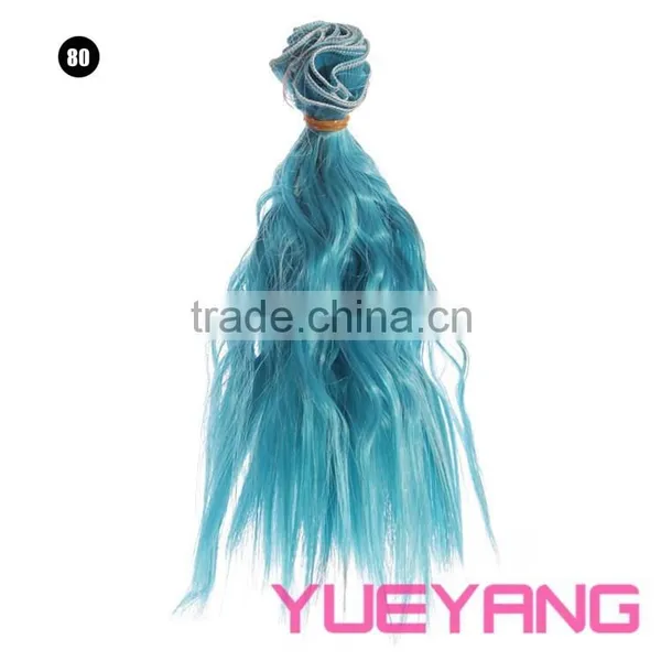 Synthetic Fiber Wavy Hair Extension Bundle