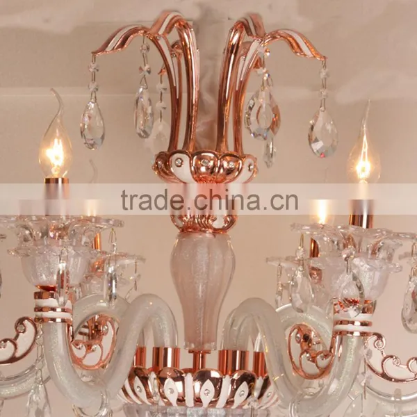 Glass Plate Bedroom Decorative Fancy Light photo-3
