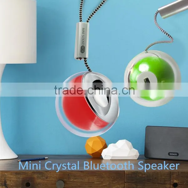 Fashion Mini Crystal Stereo Bluetooth Speaker Outdoor Wireless Bluetooth Speaker Audio Speaker photo-3