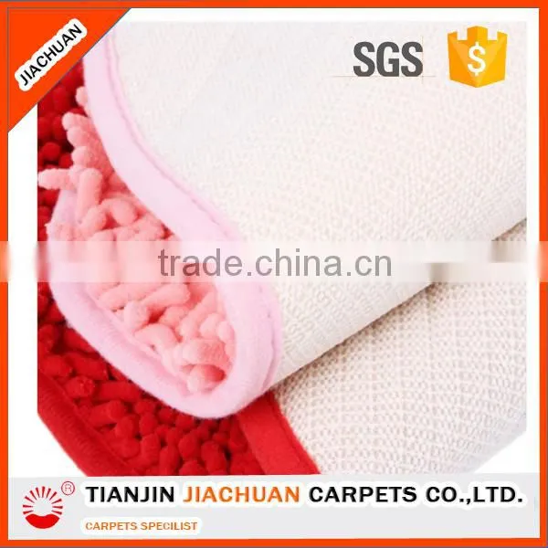 Loop Pile Polyester Chenille Bath Rug photo-6