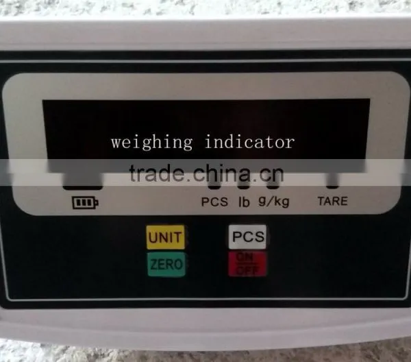 2016 Newest Best Sell 4 Keys ABS Plastic Weighing Scale Indicator photo-2