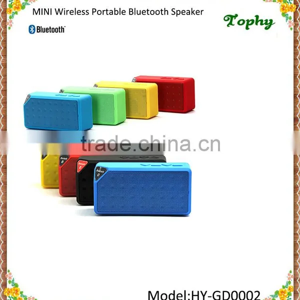 MINI Wireless Portable High Quality Bluetooth Speaker Internet Radio With TF Card MIC For Smart Phone Car Subwoofer