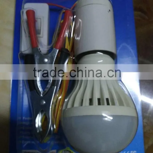 DC12V LED BULB 3W 5W 7W 9W 12W GOOD QUANLITY RECHARGEABLE LED BULB LIGHT photo-4