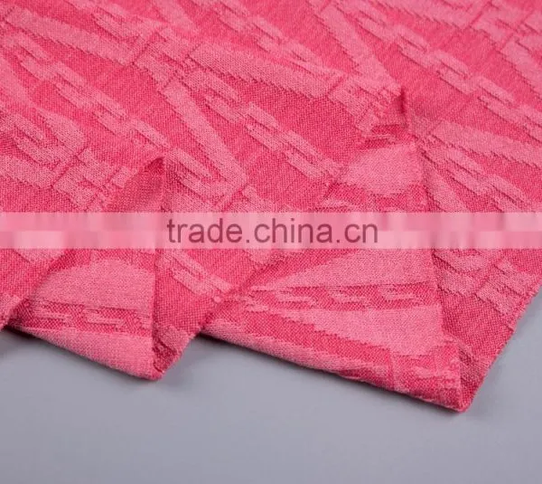 Polyester Viscose Fabric Hacci Knit Fabric Jacquard Fabric photo-2