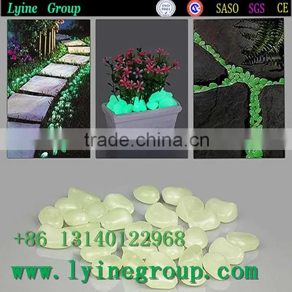 Glow Explosion Sand Glow Gravel Man Made Glow in the Dark Rock for Landscape photo-5