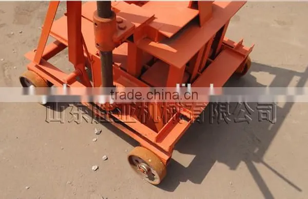 Shengya German Technology Manual QMR2-45 Hollow Block Movable Laying Machines China Product photo-6