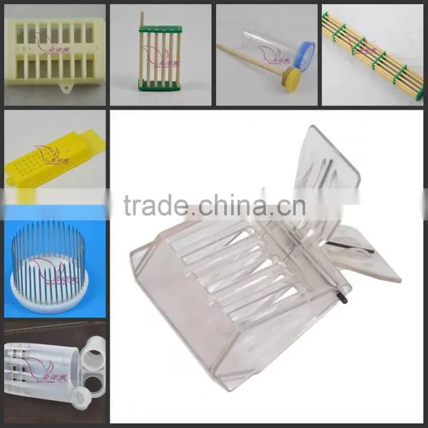 China Manufacturer Queen Rearing Supplies Plastic Bee Queen Catcher Clips Catcher Queen Bee Cage