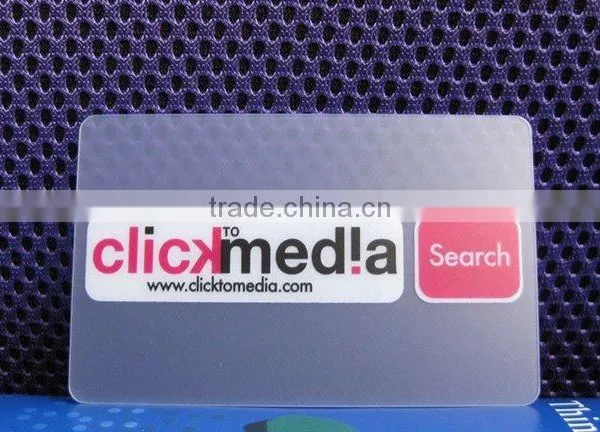 Plastic Frosted Cards /Gift Cards photo-6