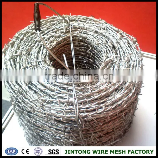 Double Reverse Twist Galvanized Barbed Wire Fencing photo-2