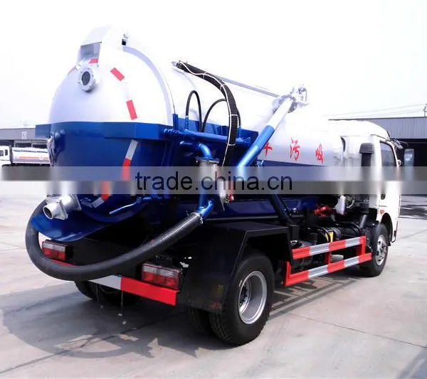 LHD ro RHD 6000l Sewag Vacuum Tank Truck for Sale photo-3