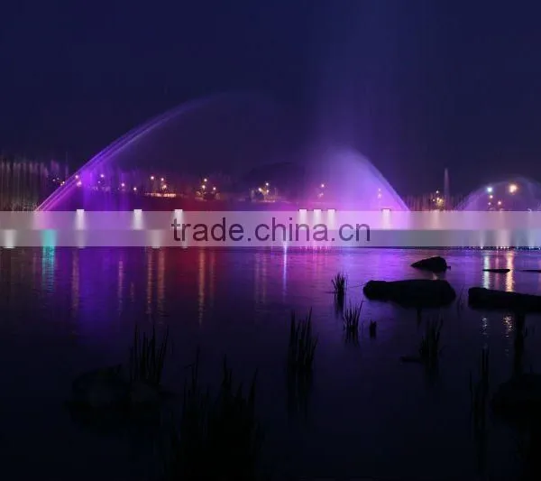 Fountain With Colorful Light photo-4