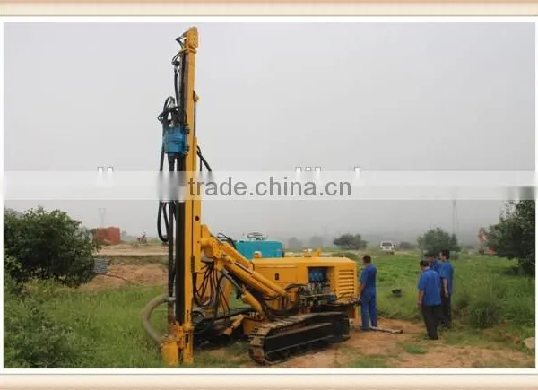 Crawler Borehole Rotary Engineering Drilling Rig G150YF With CE/ISO Certification photo-4